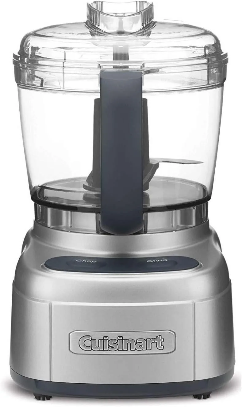 Cuisinart ECH-4SV Elemental 4-C Chopper Grinder, Silver 4-Cup