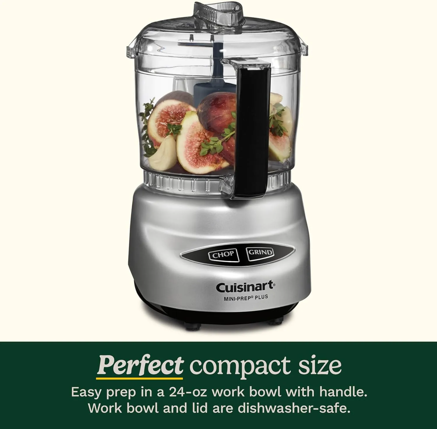 Cuisinart Mini-Prep Plus 3-Cup Food Processor, White