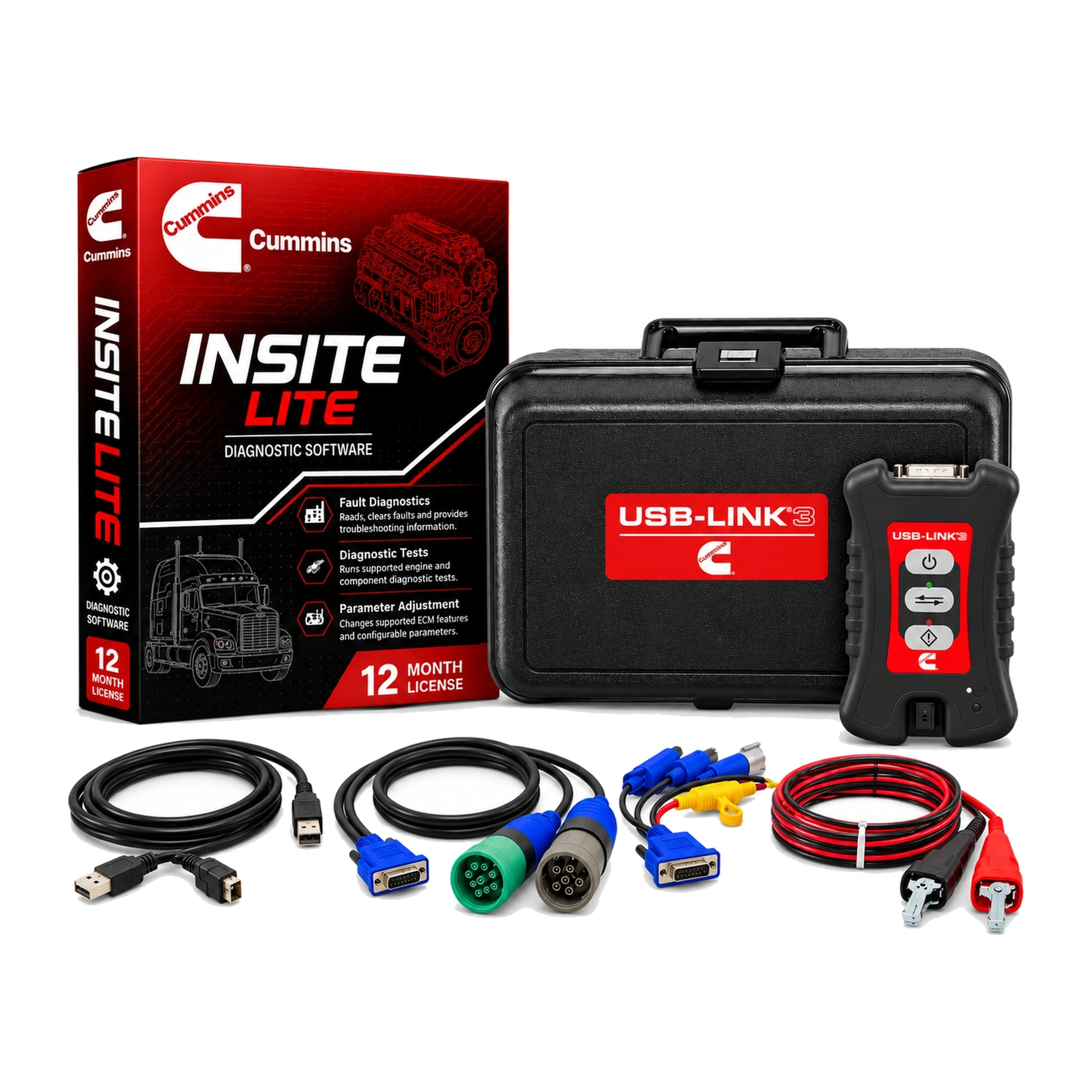 Cummins INSITE + Cummins USB-Link 3 Diagnostic Kit