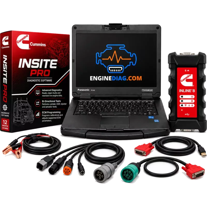 Cummins INSITE Diagnostic Laptop Kit