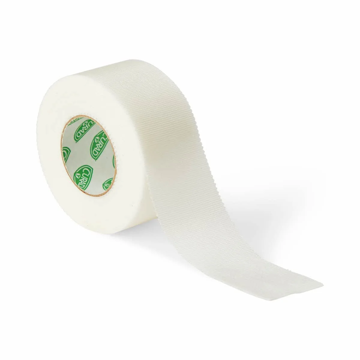 CURAD Cloth Silk Adhesive Tape, 1" x 10 yd, 12 Count, White