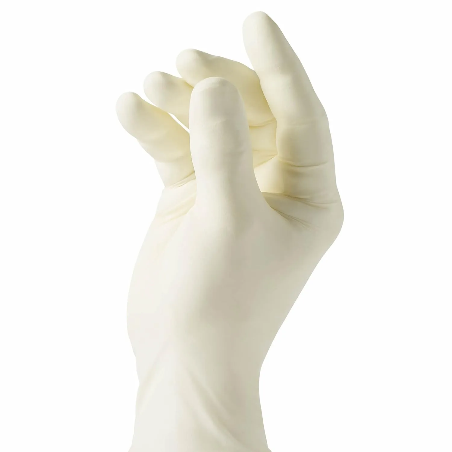 CURAD Comfort Powder-Free Textured Latex Exam Gloves Disposable