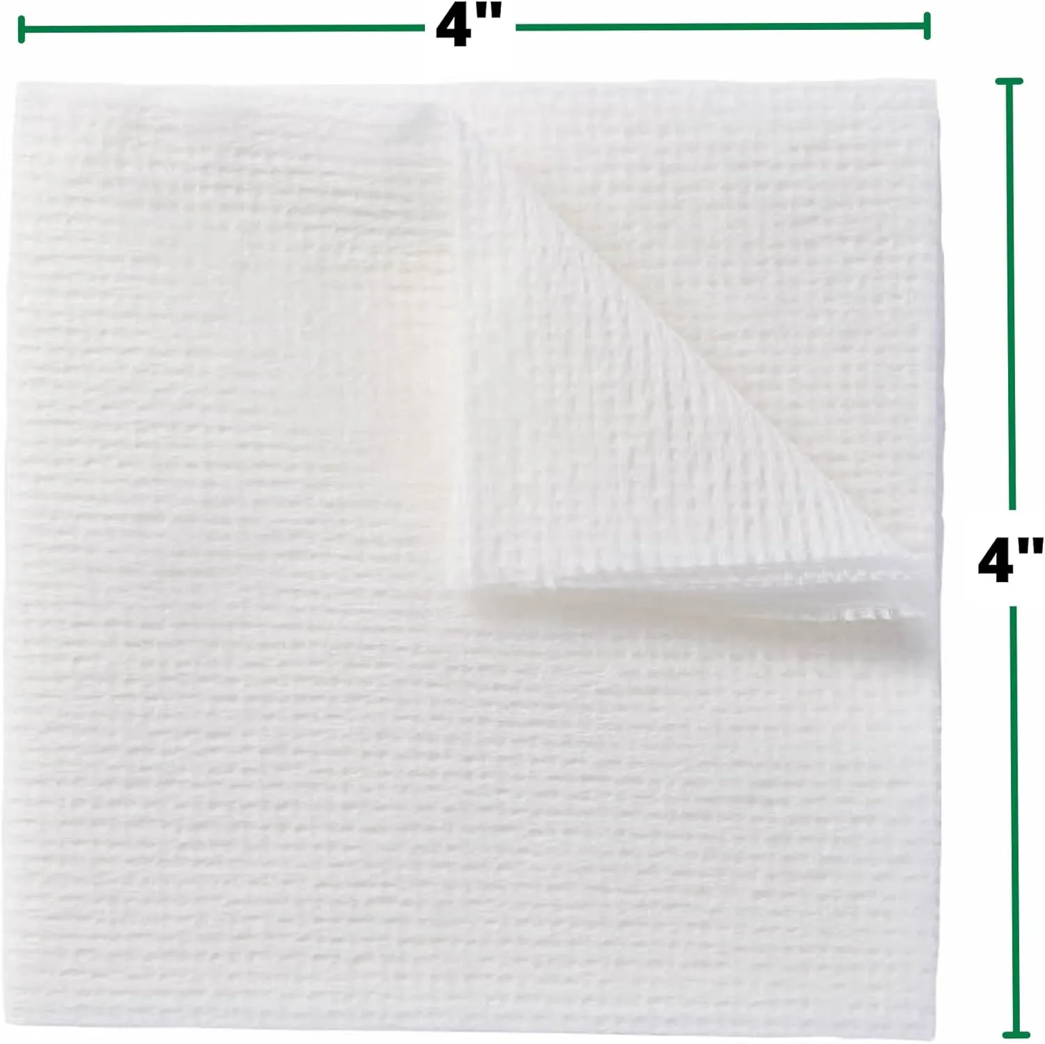 Curad SoothePlus Medium Non-Stick Gauze Pads, 4 x 4 in, White, 24 Count