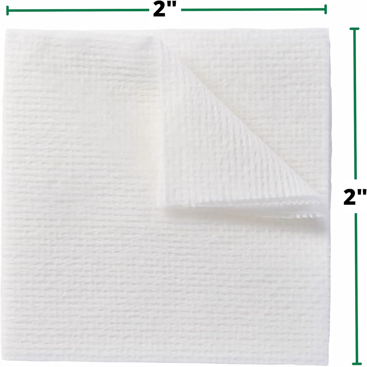Curad SoothePlus Gauze Pads with Arm & Hammer Baking Soda, 2" x 2", 25 count (Pack of 1) White 2”x2” (1 x 25 Count)