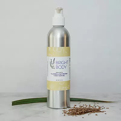 Bright Body Flaxseed & Oat Curly Hair Gel - 8 oz