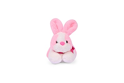 Cute Rabbit Soft Toy For KIds Pink & White 20cm