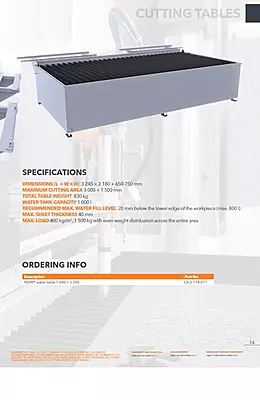 Cutting Bed /Cutting Table