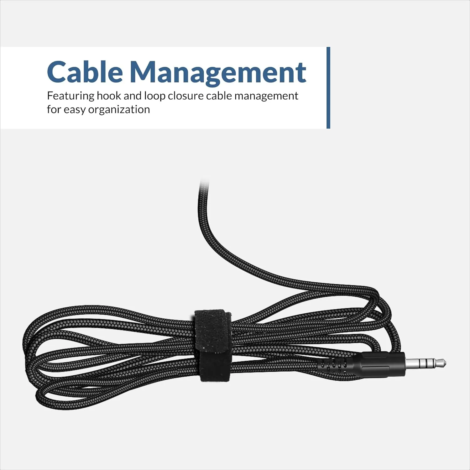 Cyber Acoustics Stereo PC Headset (AC-6008), 3.5mm Connection, Unidirectional Microphone with Flexible Boom for PC & Mac