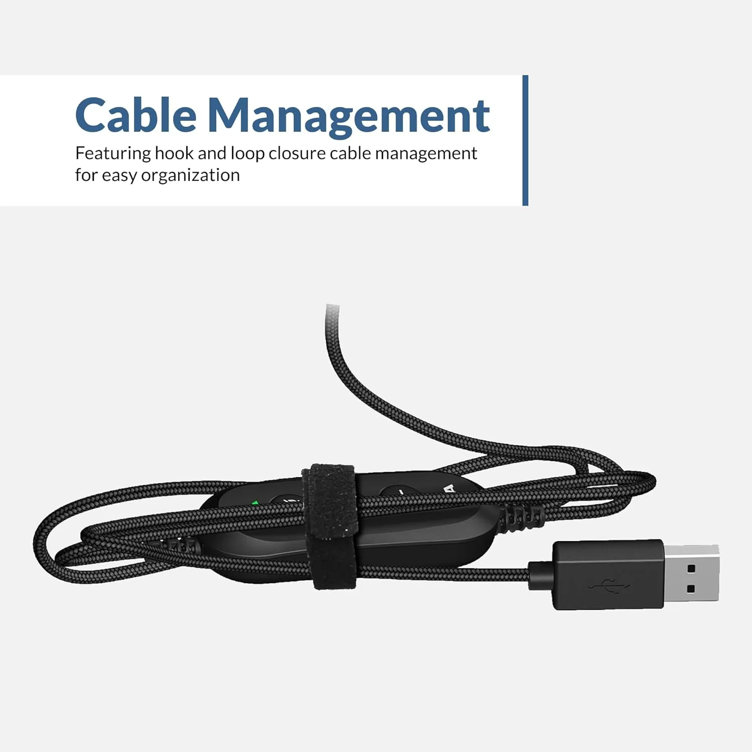 Cyber Acoustics Stereo USB Headset (AC-6012), Unidirectional Microphone with Flexible Boom for PC & Mac
