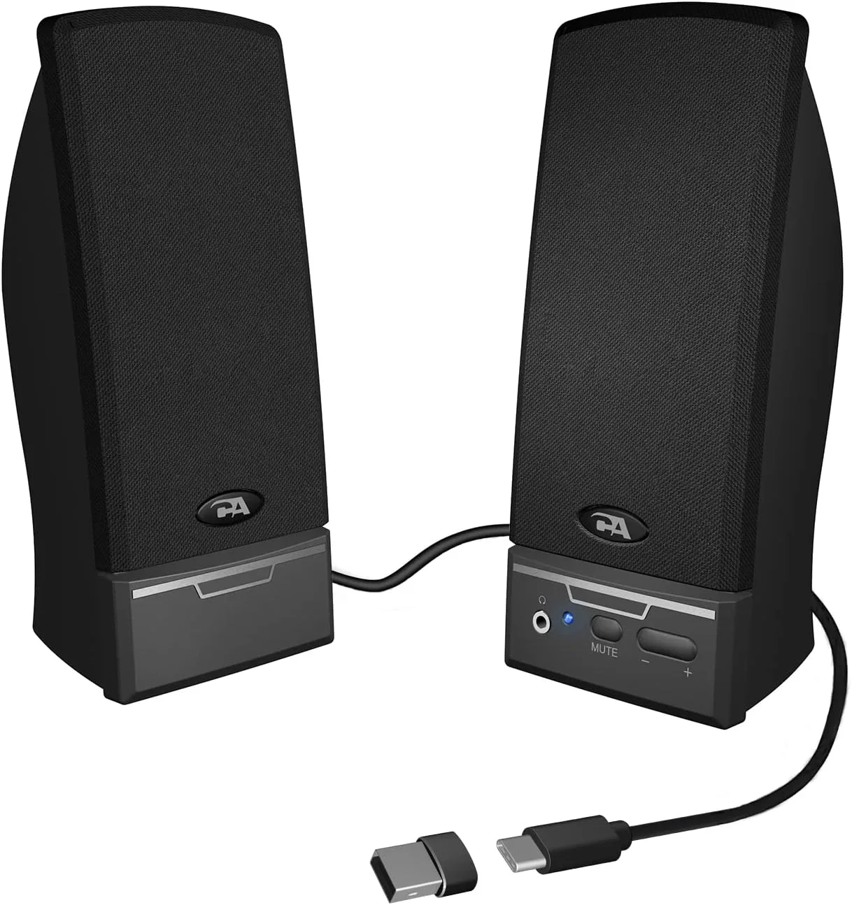 Cyber Acoustics CA-2014 2.0 Computer Stereo Speaker System