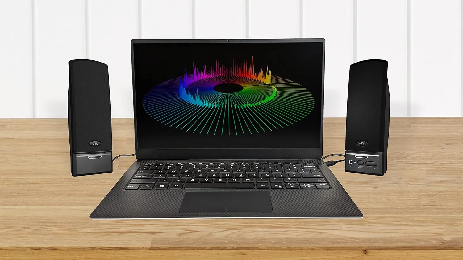 Cyber Acoustics CA-2014 2.0 Computer Stereo Speaker System