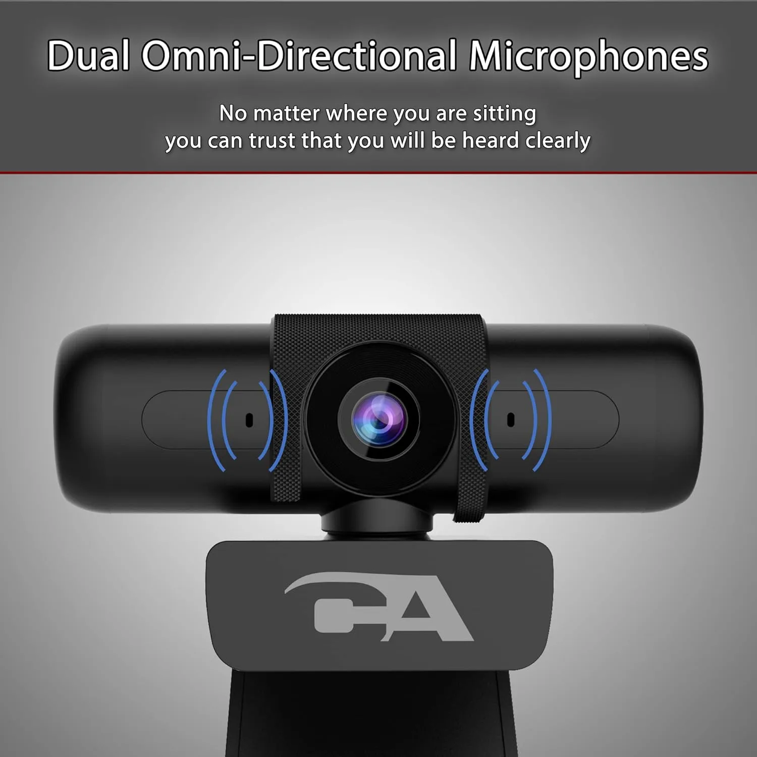 Cyber Acoustics CA Essential USB Webcam with Autofocus & Privacy Shutter