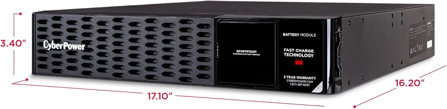 CyberPower Extended Battery Module (EBM) 48V 2U Rack/Tower