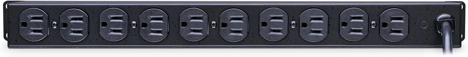 CyberPower Rackmount PDU & Surge Protector, 1U Rackmount, 15 ft Cord