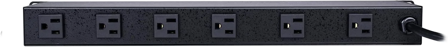 CyberPower Rackmount PDU & Surge Protector, 1U Rackmount, 15 ft Cord