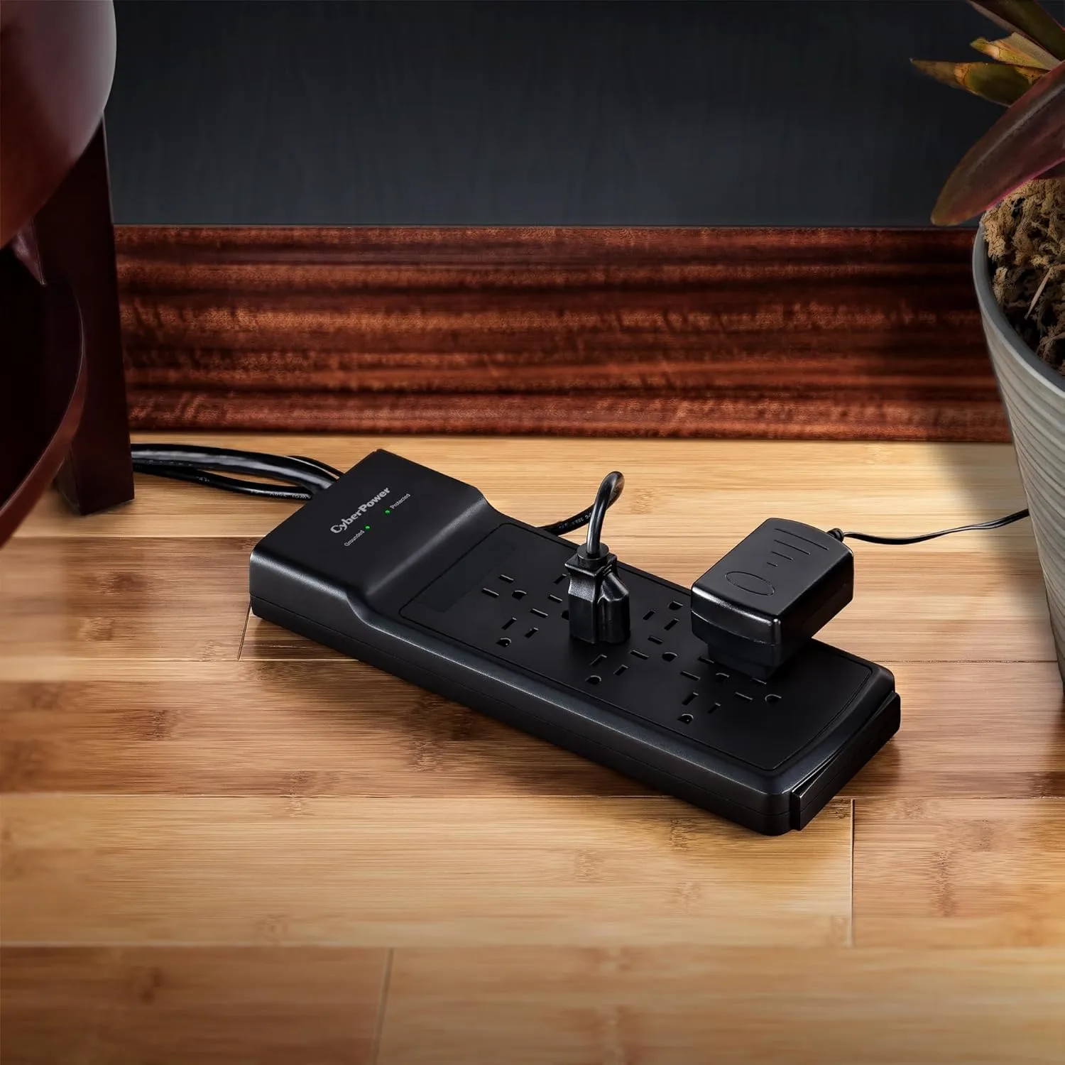 CyberPower CSB1206 Essential Surge Protector, 3600J, 12 Outlets, 6-Foot Cord, Black