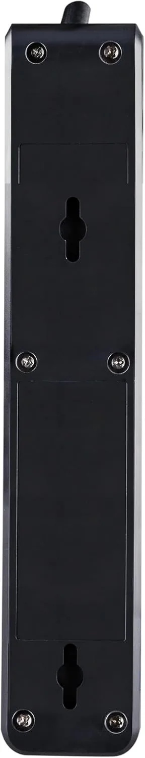 CyberPower CSB606 Essential Surge Protector, 900J, 6 Outlets, 6ft, Black