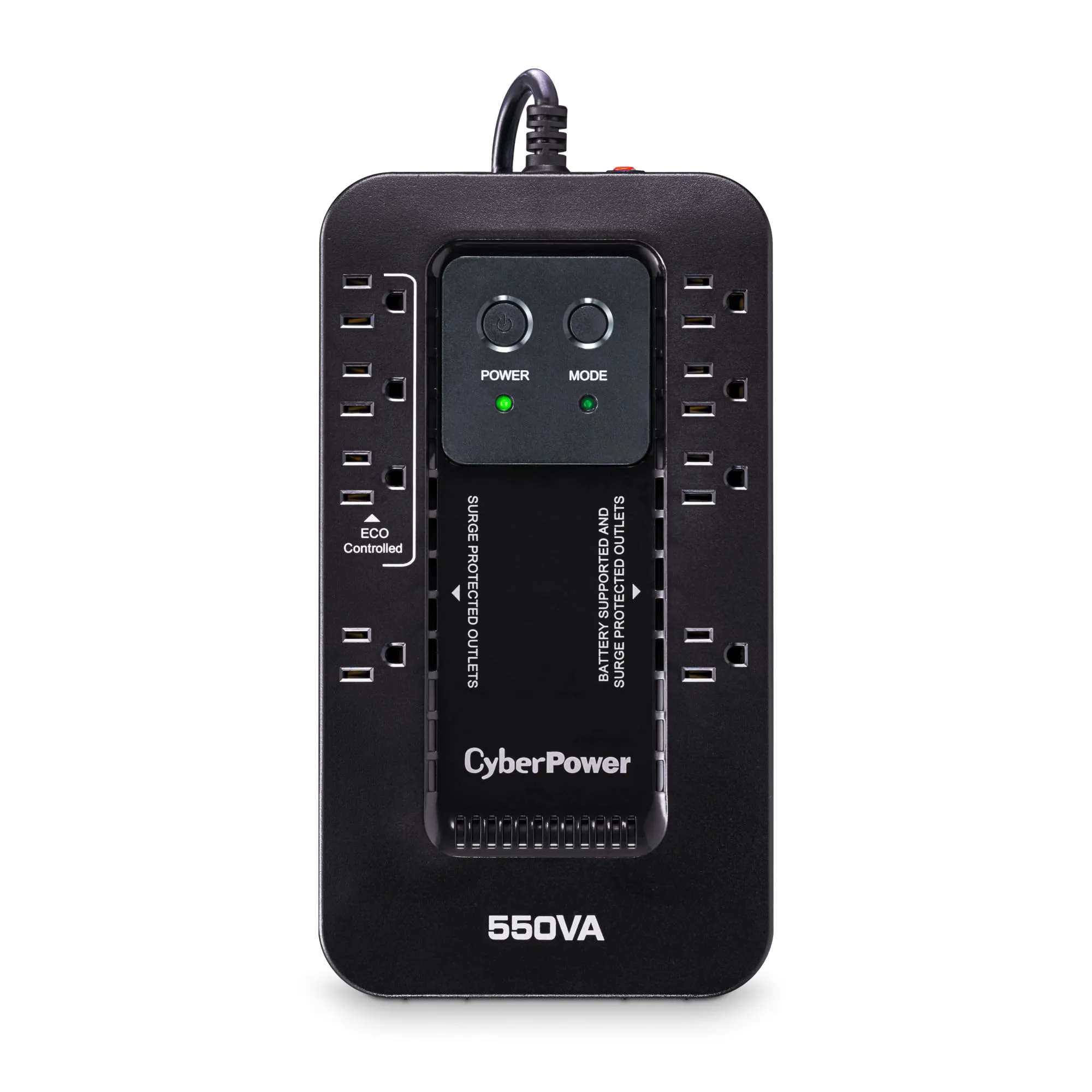CYBERPOWER Ecologic UPS Battery Backup & Surge Protector