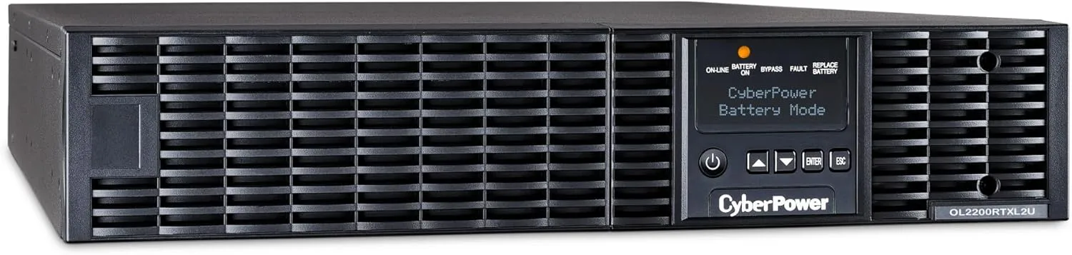 CyberPower Smart App Online UPS & Extended Battery Modules, 2U Rack/Tower