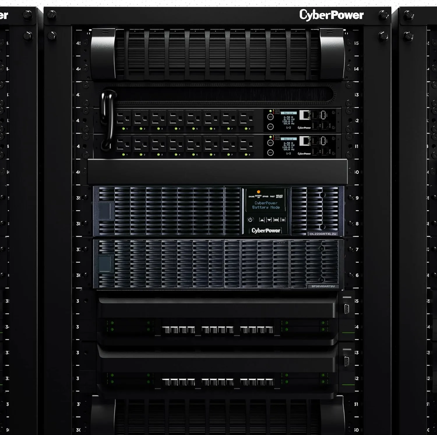 CyberPower Smart App Online UPS & Extended Battery Modules, 2U Rack/Tower