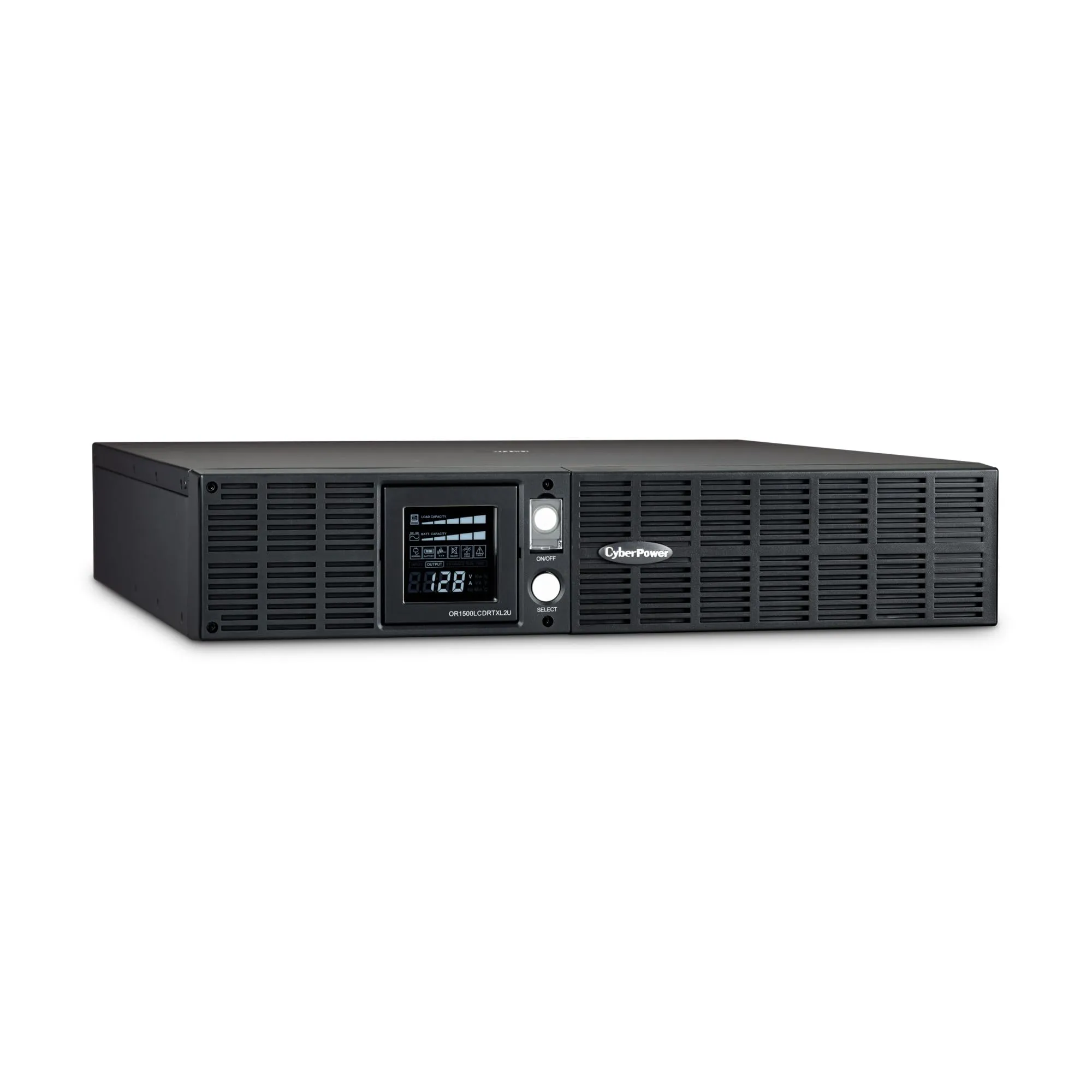 CyberPower Smart App LCD UPS, 2U Rack/Tower, AVR, LCD, 8 Outlets