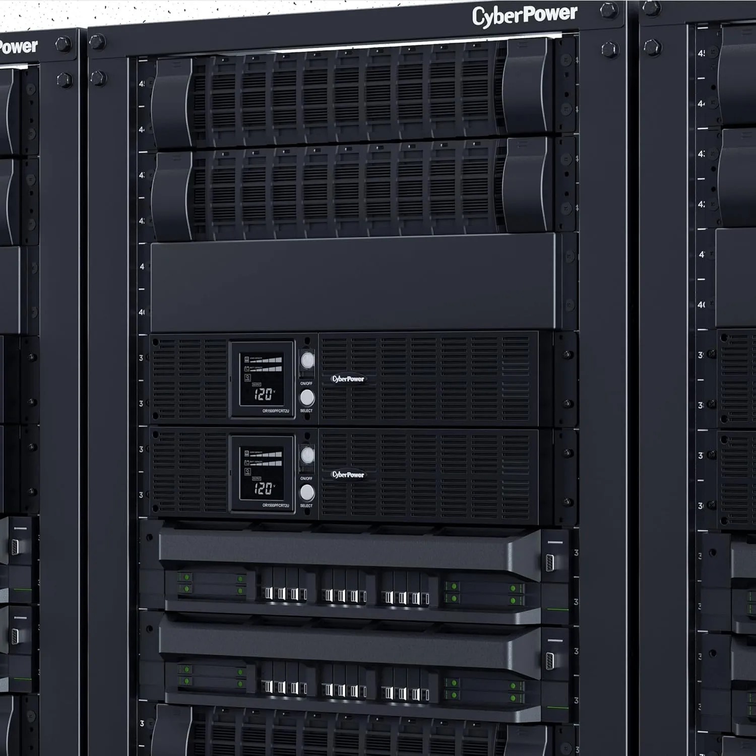 CyberPower OR Series PFC Sinewave 2U Rack/Tower UPS with AVR and LCD