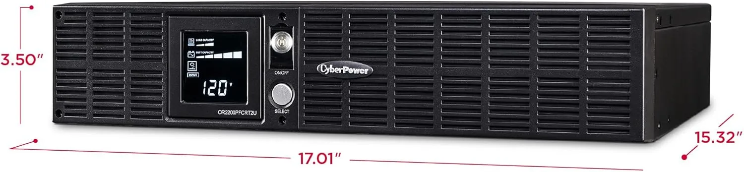 CyberPower OR Series PFC Sinewave 2U Rack/Tower UPS with AVR and LCD