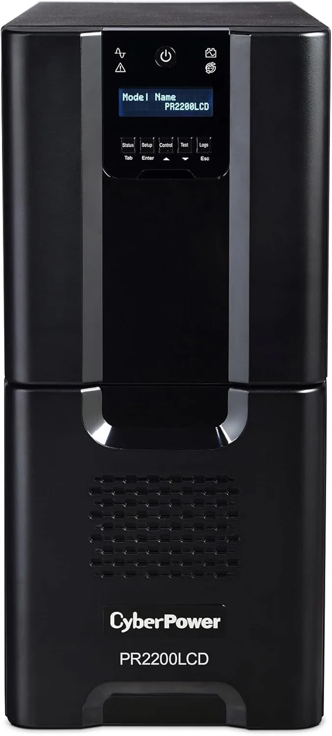 CyberPower Smart App Sinewave UPS System with AVR and LCD