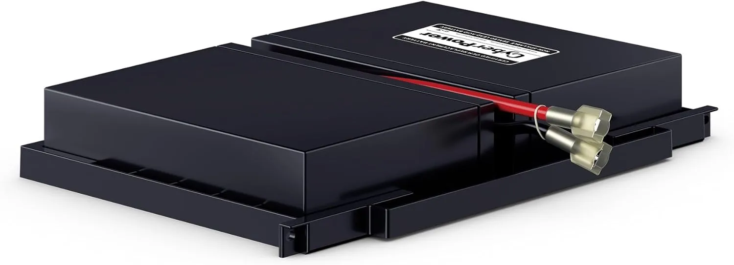 CyberPower RB0670X2 UPS Replacement Battery Cartridge, Maintenance-Free, User Installable, 6V/7Ah