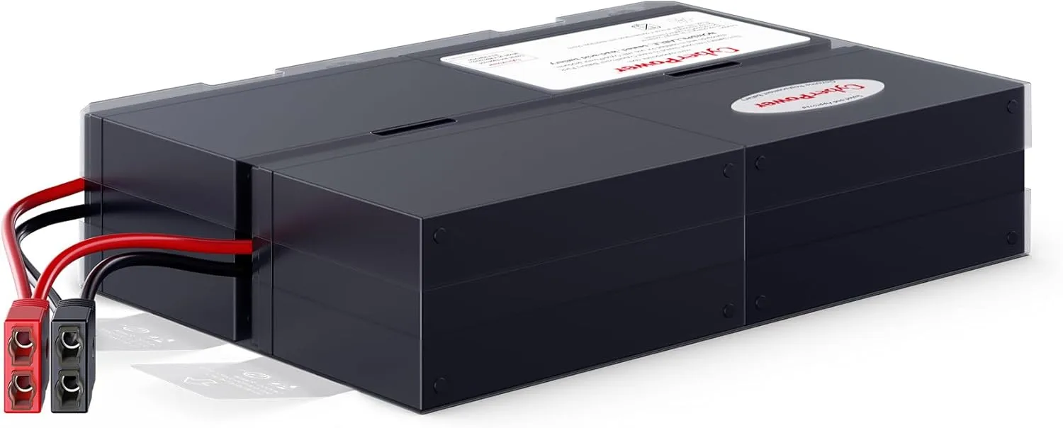 CyberPower RB1270X4J UPS Replacement Battery Cartridge, Maintenance-Free, User Installable, 12V/7Ah