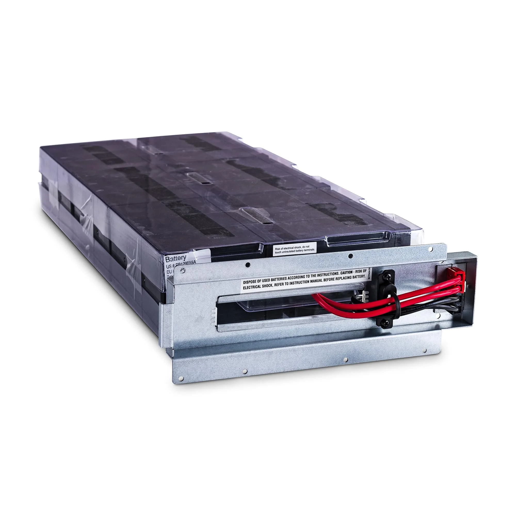 CyberPower RB1290X6A UPS Replacement Battery Cartridge; Maintenance Free; User-Installable, 12V/9Ah, Black