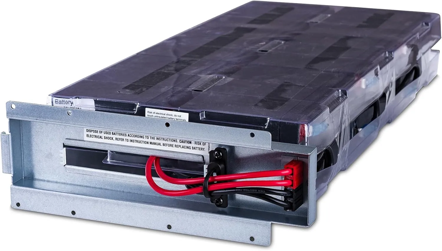 CyberPower RB1290X6A UPS Replacement Battery Cartridge; Maintenance Free; User-Installable, 12V/9Ah, Black