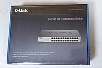 DES-1024D/B – D-Link 24-Port 10/100Mbps Unmanaged Desktop Switch