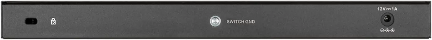 D-Link Ethernet Switch, 16 Port Gigabit Slim Switch Plug and Play, Unmanaged, Metal Housing, Quiet Fanless Design