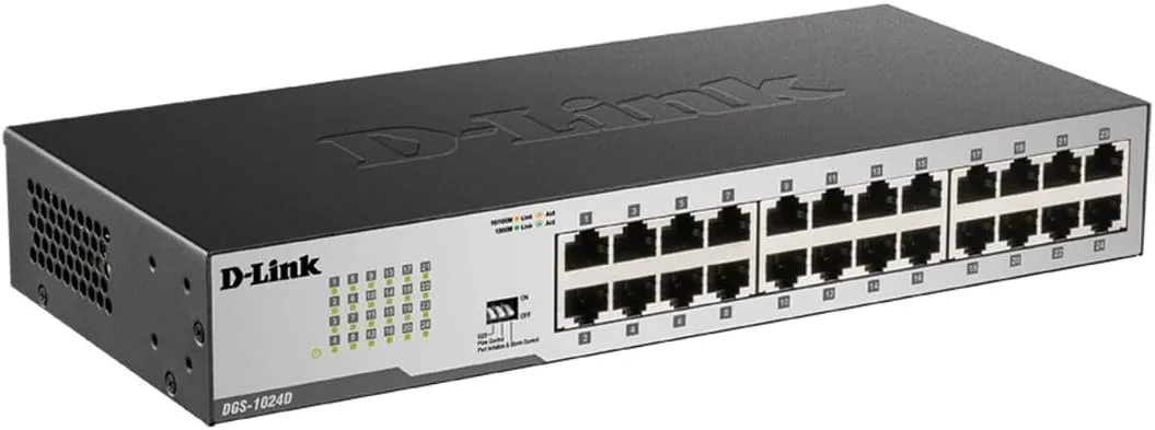 D-Link Gigabit Unmanaged Fanless Ethernet Switch