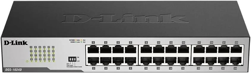 D-Link Gigabit Unmanaged Fanless Ethernet Switch