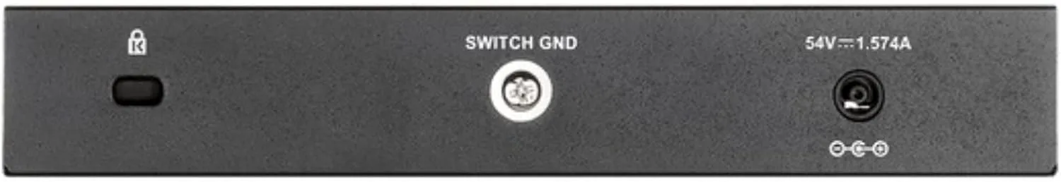 D-Link 8-Port Gigabit Smart Managed PoE+ Switch | 8 PoE+ Ports (64W) |L2| VLANs| Cable Diagnostics | Web Managed | Desktop