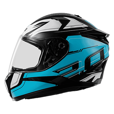 STEELBIRD SBH-35 DOT ROBOT 2.0 REBORN MATT BLACK/L.BLUE C/V (L) WITH EXTRA SMOKE VISOR STEELBIRD SBH-35 DOT ROBOT 2.0 REBORN MATT BLACK/L.BLUE C/V (L) WITH EXTRA SMOKE VISOR