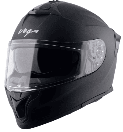 VEGA ZAP SOLID DULL BLACK D/V (XL)