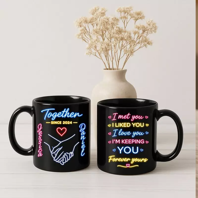 Customized Black Mug