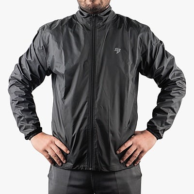 STEELBIRD WINDCHEATER FOR MEN BLACK (XXL)