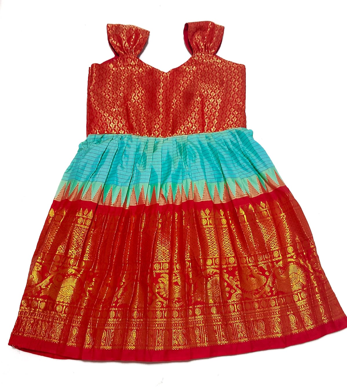 V60: Ready To Ship Beautiful Kids Frock