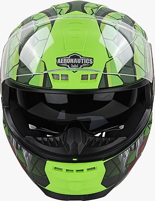 STEELBIRD SBH-40 ISS MAMBA MATT GREEN/GREEN C/V 600 MM