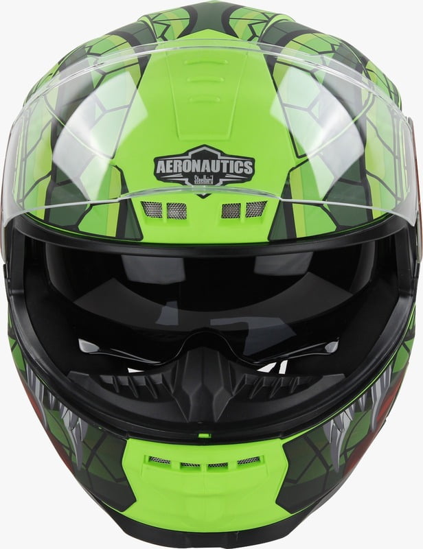 STEELBIRD SBH-40 ISS MAMBA MATT GREEN/GREEN C/V 600 MM