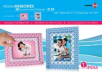 Frozen memories – 3D photo frame