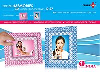 Frozen memories – 3D photo frame (3 x 4)