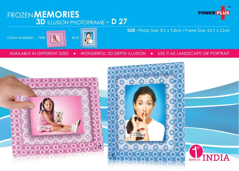Frozen memories – 3D photo frame (3 x 4)