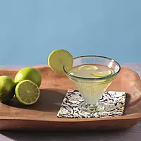 Sobremesa Margarita Glass Aqua