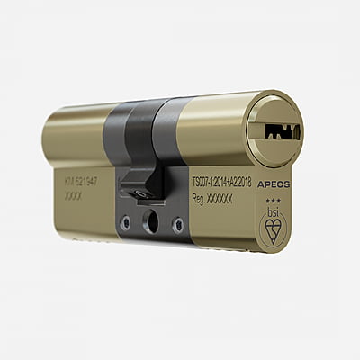 Apecs AP 3 Star Euro Double Cylinder High Security Anti Snap Lock TS007 Apecs AP 3 Star Euro Double Cylinder High Security Anti Snap Lock TS007