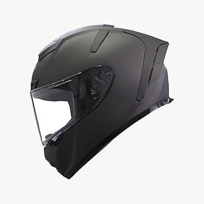 STEELBIRD SA-2 AERONAUTICS MATT MIDNIGHT BLACK C/V (L)